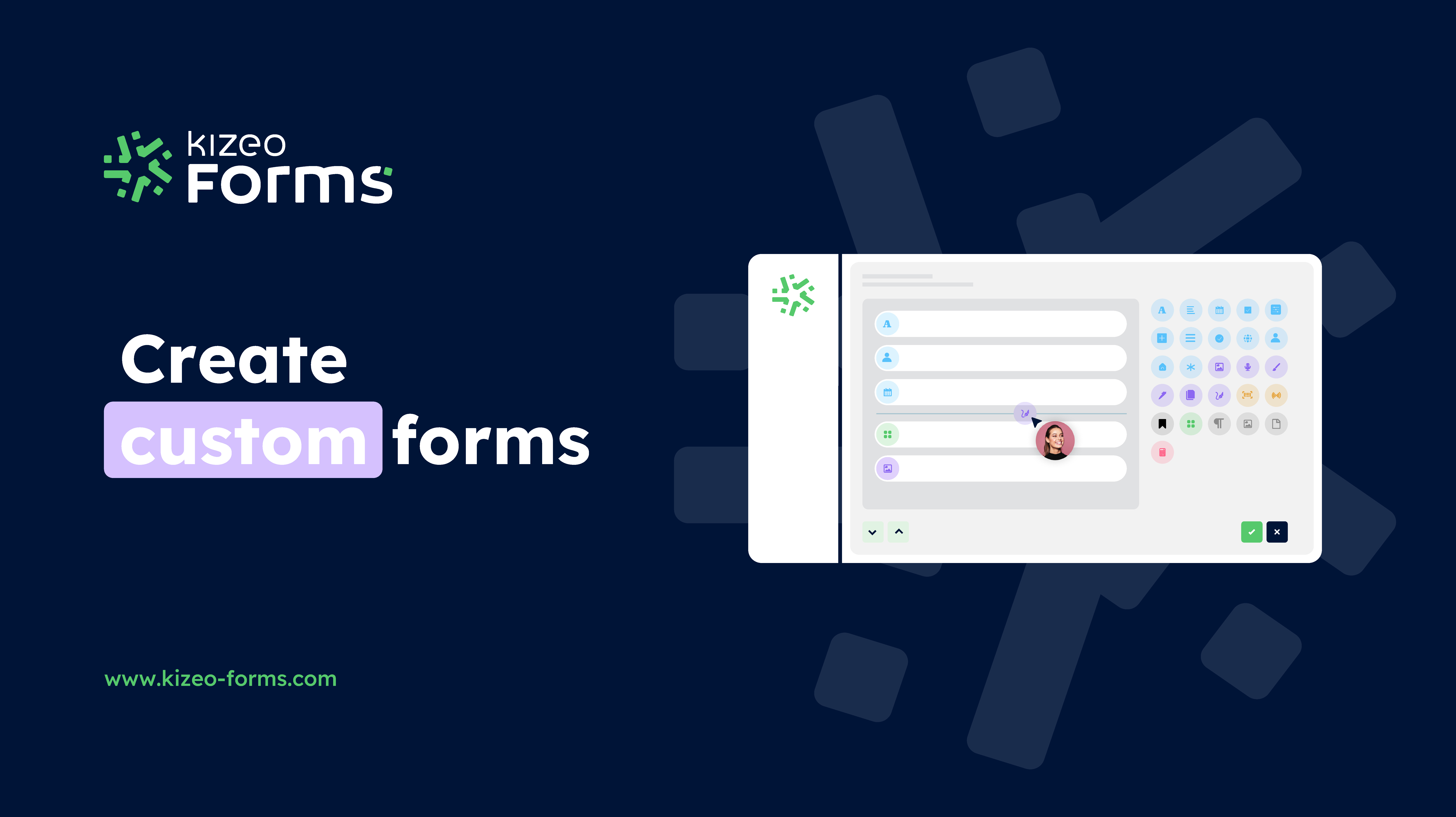 screenshot of Kizeo Forms